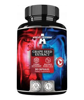 APOLLO'S HEGEMONY Grape Seed Extract 90 caps.